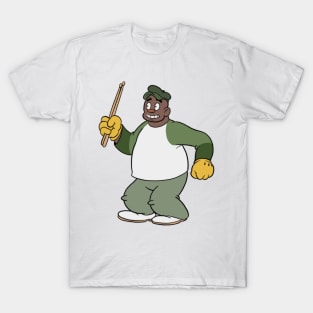 Russy drummer 1930s rubberhose style T-Shirt